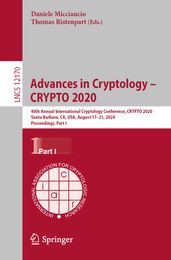 Advances in Cryptology  CRYPTO 2020