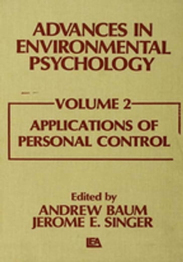 Advances in Environmental Psychology