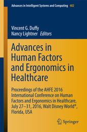 Advances in Human Factors and Ergonomics in Healthcare