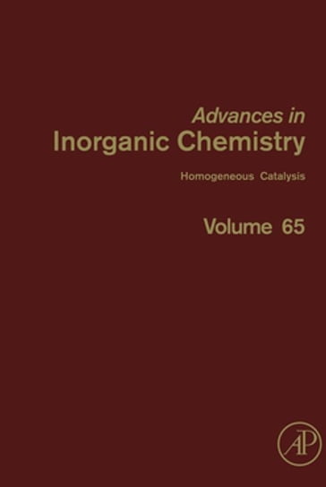 Advances in Inorganic Chemistry - Rudi van Eldik - Colin D. Hubbard