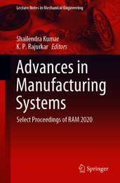 Advances in Manufacturing Systems