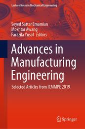 Advances in Manufacturing Engineering