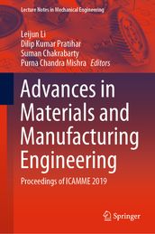 Advances in Materials and Manufacturing Engineering