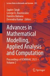 Advances in Mathematical Modelling, Applied Analysis and Computation