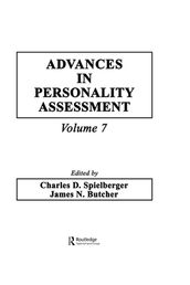 Advances in Personality Assessment