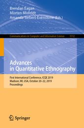 Advances in Quantitative Ethnography