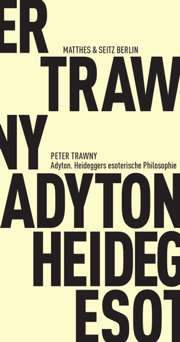 Adyton - Peter Trawny