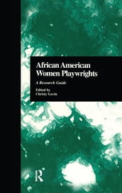 African American Women Playwrights