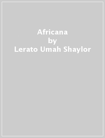 Africana - Lerato Umah Shaylor