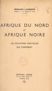 Afrique du Nord et Afrique noire