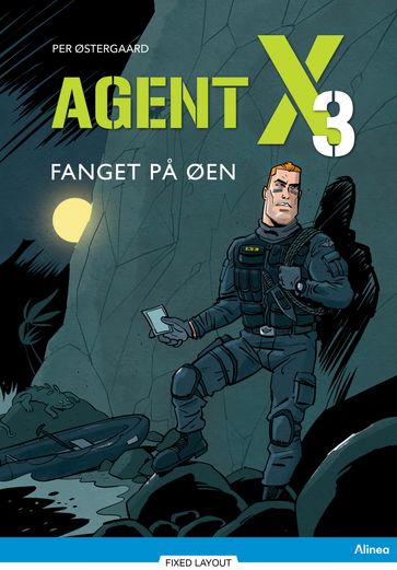 Agent X3 Fanget pa øen, Bla Læseklub - Per Østergaard