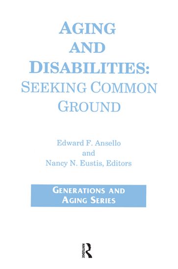 Aging and Disabilities - James J Callahan