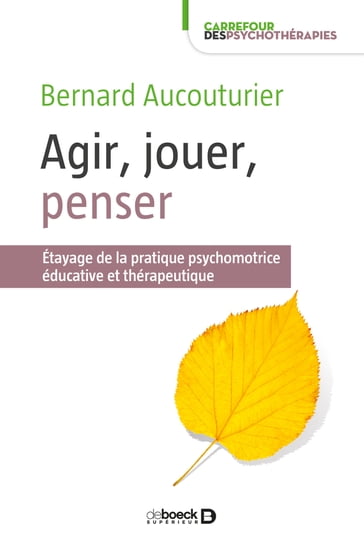 Agir, jouer, penser : Étayage de la pratique psychomotrice éducative et thérapeutique - Bernard Aucouturier