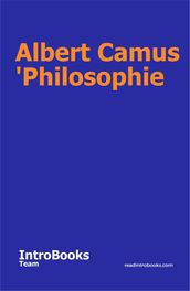 Albert Camus  Philosophie