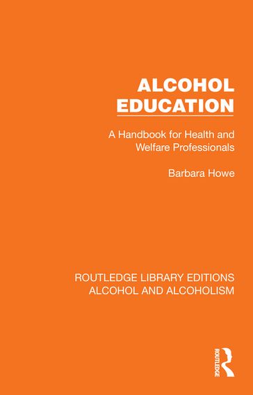 Alcohol Education - Barbara Howe