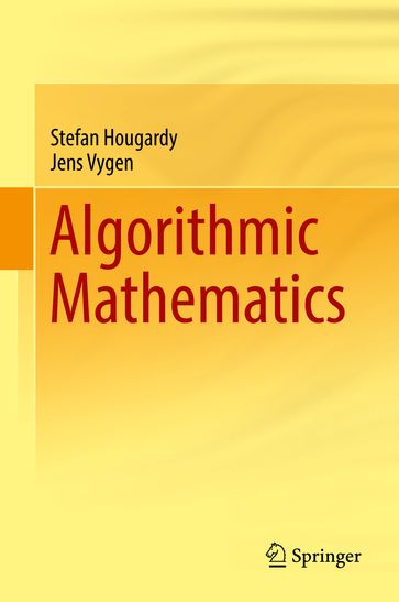 Algorithmic Mathematics - Jens Vygen - Stefan Hougardy