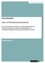 Alice im Wunderland-Syndrom?