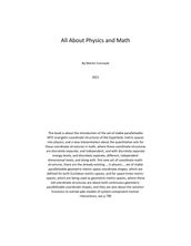 All About Physics and Math