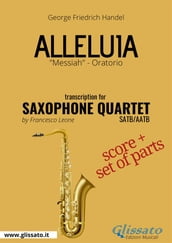 Alleluia - Saxophone Quartet score & parts