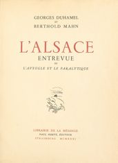 L Alsace entrevue ou L Aveugle et le Paralytique