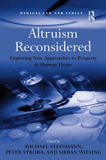 Altruism Reconsidered - Peter Sýkora - Urban Wiesing