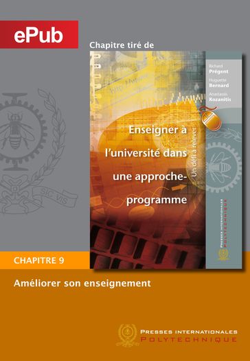 Améliorer son enseignement (Chapitre) - Anastassis Kozanitis - Huguette Bernard - Richard Prégent