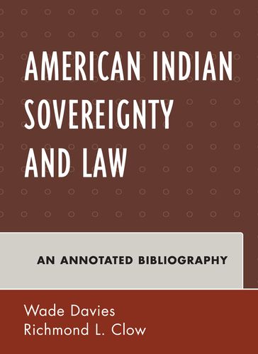 American Indian Sovereignty and Law