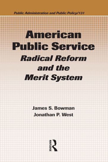 American Public Service - James S. Bowman - Jonathan P. West