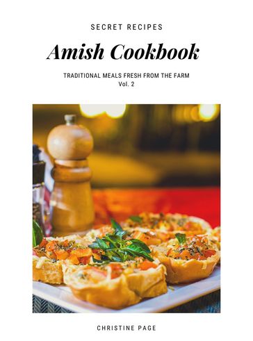 Amish Cookbook - Christine Page