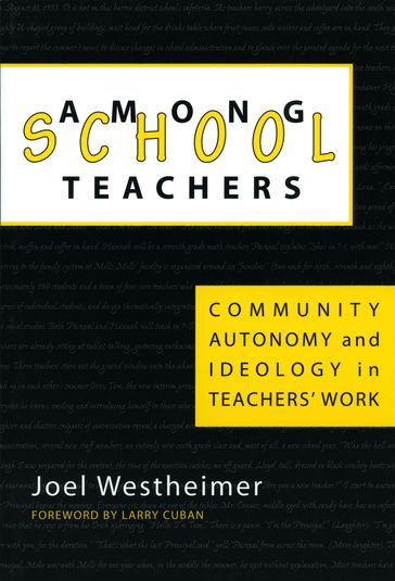 Among School Teachers - Joel Westheimer