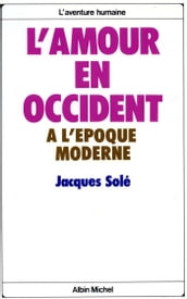 L Amour en Occident à l époque moderne