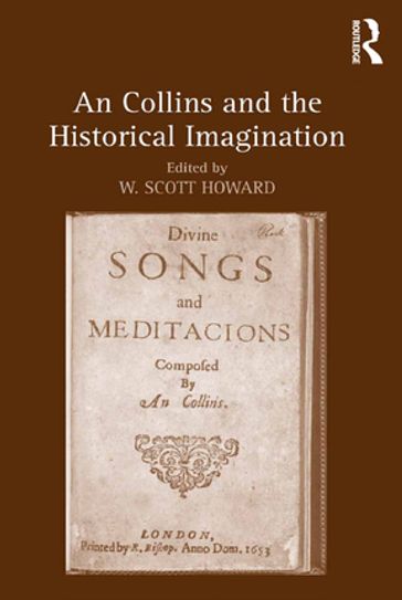 An Collins and the Historical Imagination - W. Scott Howard