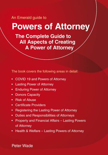 An Emerald Guide to Powers of Attorney - Peter Wade