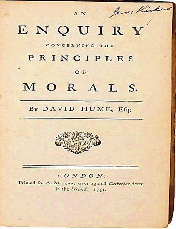 An Enquiry into the Principles of Morals - David Hume