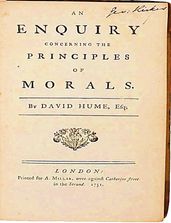 An Enquiry into the Principles of Morals