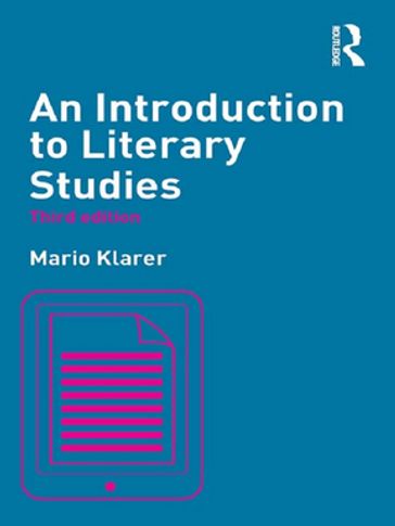An Introduction to Literary Studies - Mario Klarer