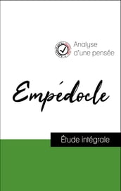 Analyse d une pensée : Empédocle (résumé et fiche de lecture plébiscités par les enseignants sur fichedelecture.fr)