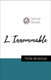 Analyse de l œuvre : L Innommable (résumé et fiche de lecture plébiscités par les enseignants sur fichedelecture.fr)