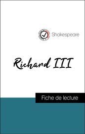 Analyse de l œuvre : Richard III (résumé et fiche de lecture plébiscités par les enseignants sur fichedelecture.fr)