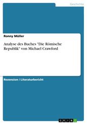 Analyse des Buches  Die Römische Republik  von Michael Crawford