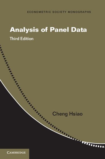 Analysis of Panel Data - Cheng Hsiao