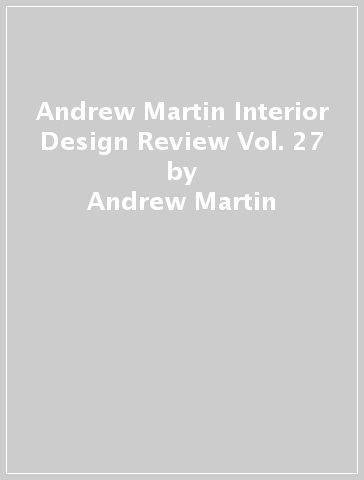 Andrew Martin Interior Design Review Vol. 27 - Andrew Martin