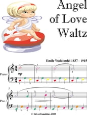 Angel of Love Easiest Piano Sheet Music with Colored Notes