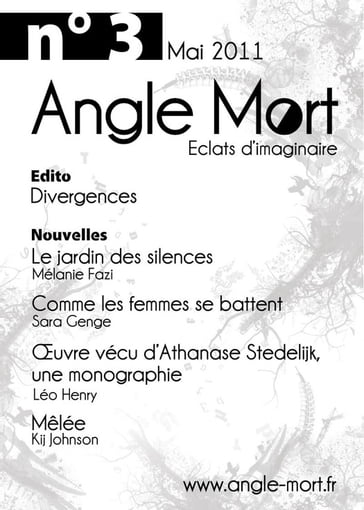 Angle Mort numéro 3 - Mélanie Fazi - Sara Genge - Kij Johnson - Léo Henry