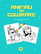 Animali da colorare. Ediz. illustrata
