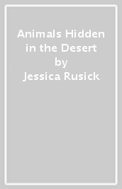 Animals Hidden in the Desert