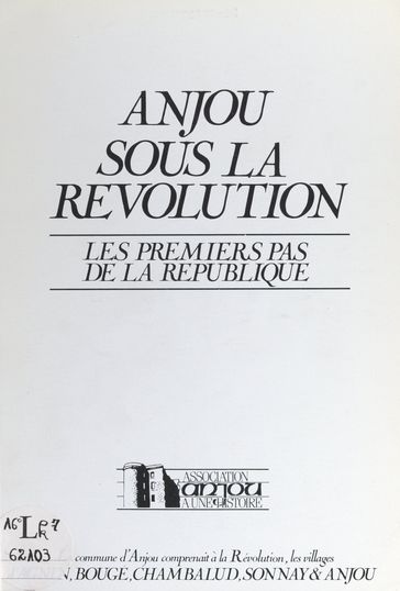 Anjou sous la Révolution - Gabriel Magnat - Michel Lespérat