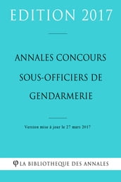 Annales concours sous-officiers de gendarmerie