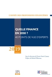 L Année des Professions Financières (2019): Quelle finance en 2030 ? 11e volume.