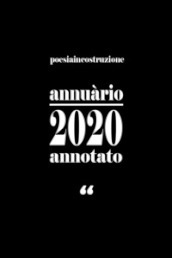 Annuàrio 2020. PoesiaInCostruzione